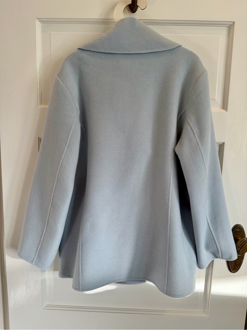 Ulla Johnson Diana Wool Peacoat, Slate - Picture 6 of 10